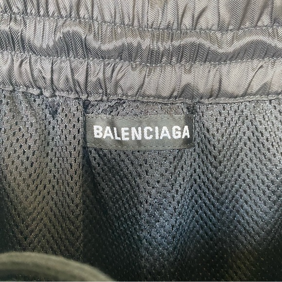 Authentic Balenciaga Drawstring Black Shorts Size Medium - Picture 6 of 16